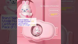 Electronic Control Abdominal Heating Belt for Hot Compress and Vibration Massage