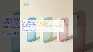 Custom Pocket Size 30ml 45ml Flat Plastic Empty Perfume Bottle Credit Card Size with Pump Sprayer for Face Masks