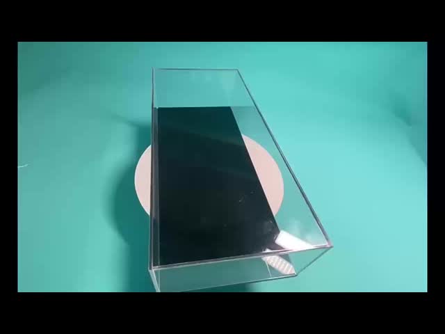 OEM Acrylic Model Display Box Scratch Resistant For Personal Collection Display