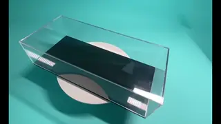 OEM Acrylic Model Display Box Scratch Resistant For Personal Collection Display