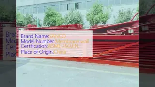 Gas Hot Water Membrane Boiler Water Wall Panel​ Tube For Power Plants