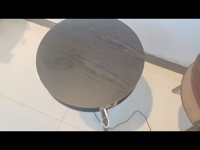 Custom Smart Furniture Side Table With Speakers Solid Wooden For Indoor