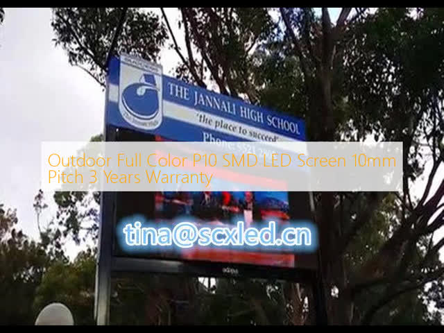 Excellent outdoor P6 LED screen for exterior activity with great after-sale service