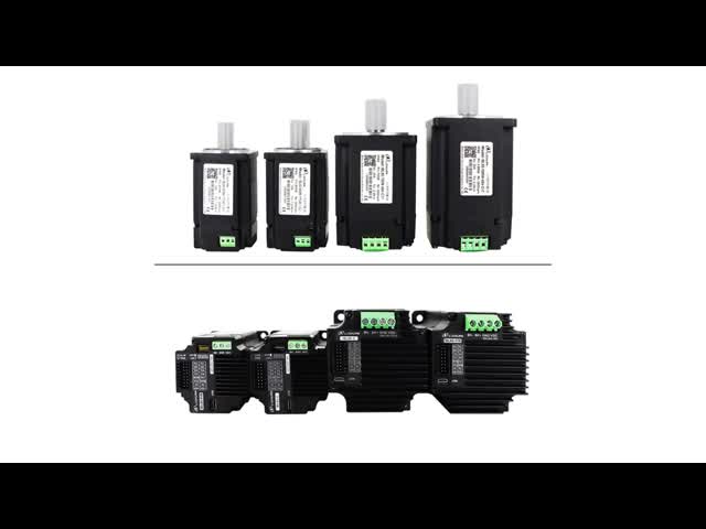 Lichuan Integrated Servo Motors Driver Pulse/RS485/CANopen Control 200W 0.637N.m DC24/48V 6/10/12/15A 3000RPM IP65