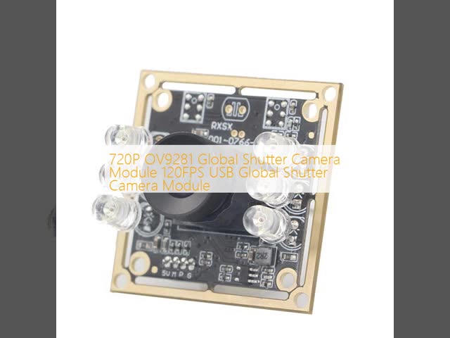 720P OV9281 Global Shutter Camera Module 120FPS USB Global Shutter Camera Module
