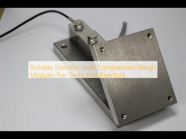 Reliable Stainless Steel Compression Weigh Modules For Tanks And Reactors