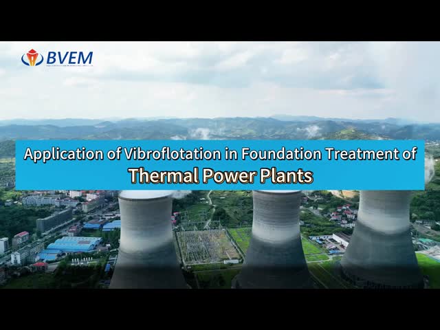 180 KW Vibration Power Bottom Feed Vibroflot Technology For Settlement Reduction And Bearing Capacity Increase