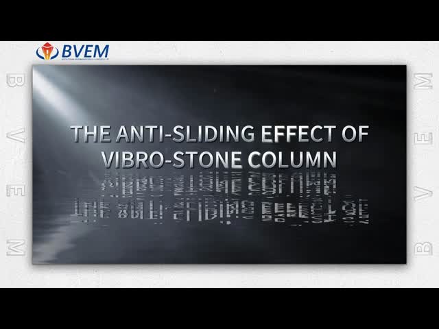 BVEM Vibroflotation Device high penetration power for strengthen the foundation of shear capacity