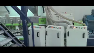 Co Rotating Twin Screw Extruder Plastic Pelletizing Line For Compounding And Modifying