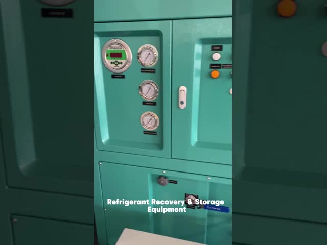 Recovery Machine With Storage Tank To Recoery R32 R1234ze R134a R410A