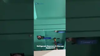 Recovery Machine With Storage Tank To Recoery R32 R1234ze R134a R410A