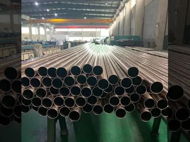 Copper Nickel Pipe Seamless 1'' Thk 2.5mm 16Bar CUNI70600