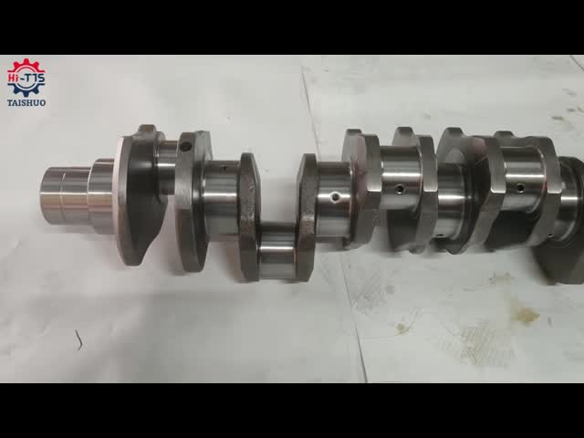 Hi-TTS Engineering Machinery Diesel Engine Excavator Crankshaft Forged Steel 6CT8.3 3917320 3905625 3968177 3965008