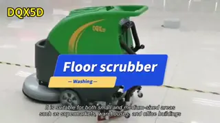 DQX5D Efficient Multifunctional three-in-one Electric Walk-behind Industrial Floor cleaning machine with CE
