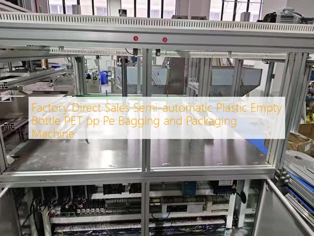 Semi Automatic Bottle Packaging Machine 5000 - 10000pcs/H Plastic Bagging Machine
