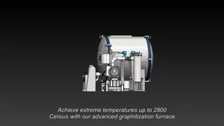 Industrial Graphite Resistance Furnace Rare Earth Oxide Debinding Processes 380Volt