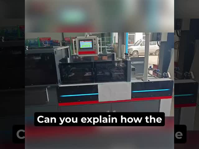 JIGUO High Speed Window Patching Machine Full Servo Window Patching Machine With Cover Cutting And Creasing Function For Peper Paper Box