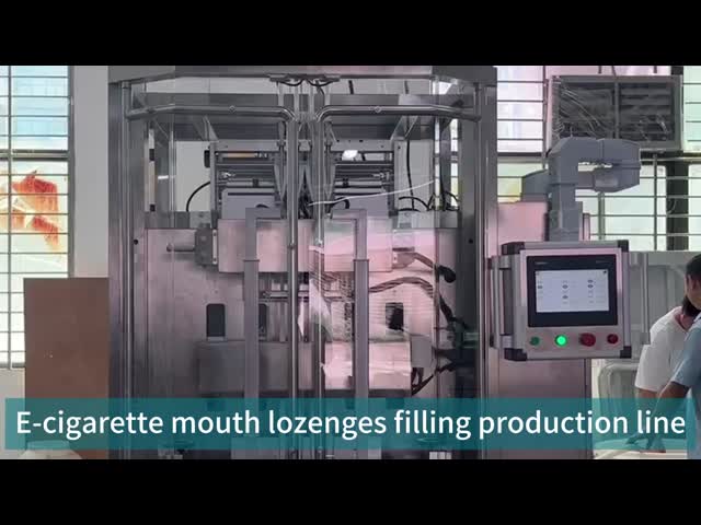 High Quality Snus Powder Pouch Filling Machine Packing Making Machine High Speed Making and Production Line