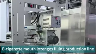 High Quality Snus Powder Pouch Filling Machine Packing Making Machine High Speed Making and Production Line
