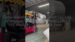 Anti Rust Galvanized Offshore Pipeline Counterweight Welded Wire Mesh 2.6MM Mesh Width 190.5 mm