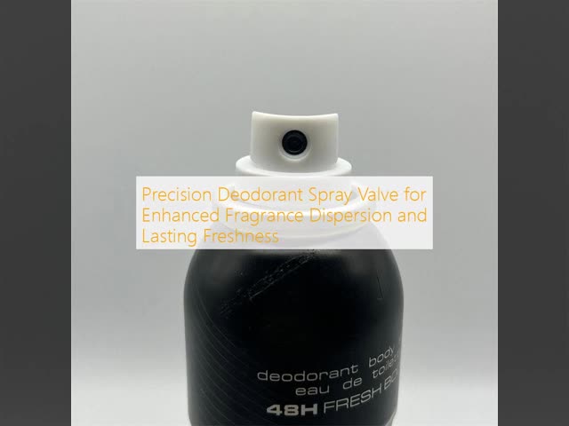 One Inch Aluminum Deodorant Aerosol Valve for Long-Term Odor Control and Body Spray