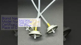 One Inch Aluminum Deodorant Aerosol Valve for Long-Term Odor Control and Body Spray