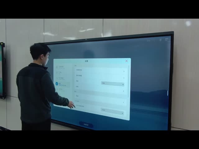 98 Inch Infrared Touch Interactive Board 4K Zero Bonding Smart Screen with Advanced Touch Technology