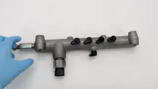 095600-5910 Common Rail Pipe High Pressure Resistant Fuel Rail For Diesel Engine Repair