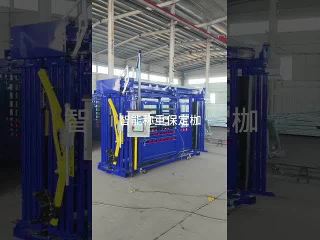 Hydraulic Heavy Duty Automatic Manual Cattle Squeeze Cattle Crush with Weighing Scale 