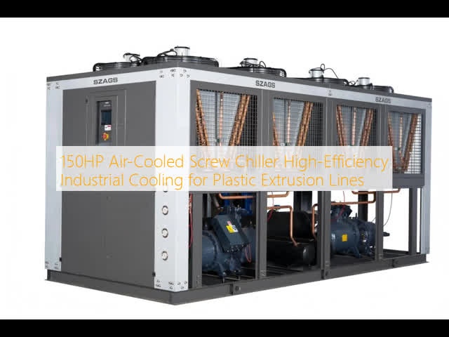 150HP Air-Cooled Screw Chiller High-Efficiency Industrial Cooling for Plastic Extrusion Lines