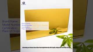 Width 1220mm Mirror Acrylic Sheet Cut To Size Rose Gold Color Option