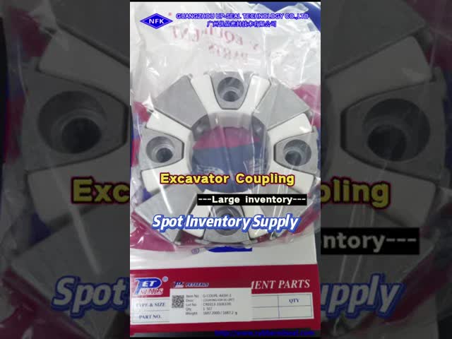 PET PU Rubber Shaft Coupling 110H Shaft Spider Coupling For HITACHI Excavator 4191663