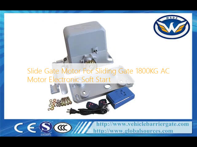 Slide Gate Motor For Sliding Gate 1800KG AC Motor Electronic Soft Start