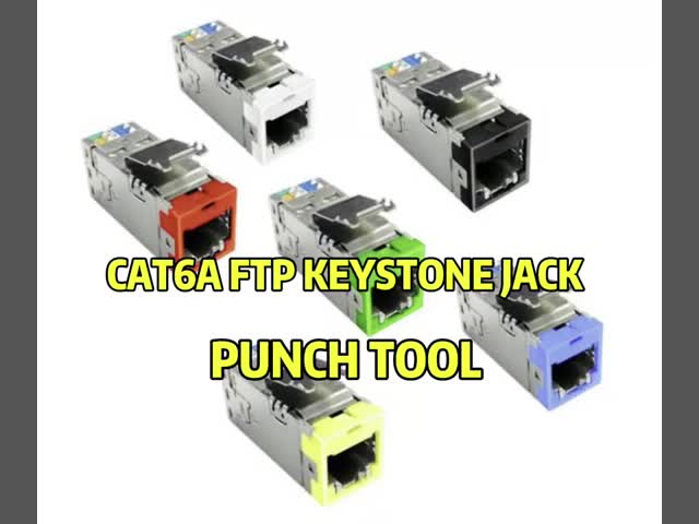 CommScope AMP Type SL Impact Punch-Down Tool for Keystone Jacks with Twisted Pair Integrity