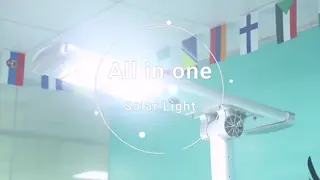 30W Solar Street Light with Induction Function for Road Applications