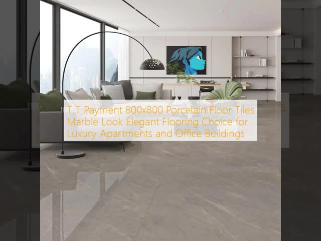 800x800mm Marble Look Porcelain Floor Tile with High Stain Resistance and Frost Resistant for Luxury Spaces