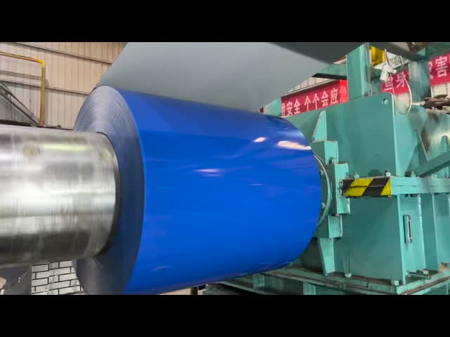 Heavy Duty Performance Galvanized Base Color Coil Easy Fabrication Eco-Friendly Coating