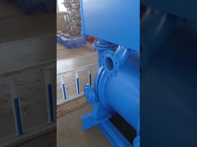 2BE Series Water Ring Vacuum Pumps Stainless Steel Cast Iron Belt Driven Coupling Transmission
