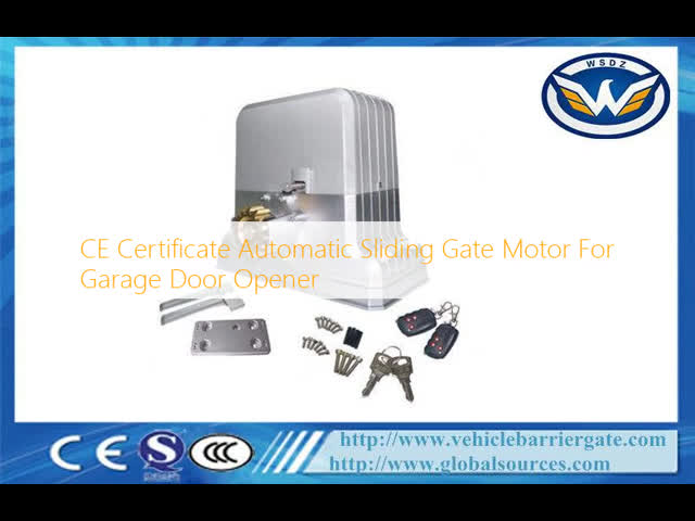 CE Certificate Automatic Sliding Gate Motor For Garage Door Opener