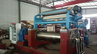 CE Certified SFC XK-450 Two Roll Open Mill 400mm PLC Control For High Precision Mixing