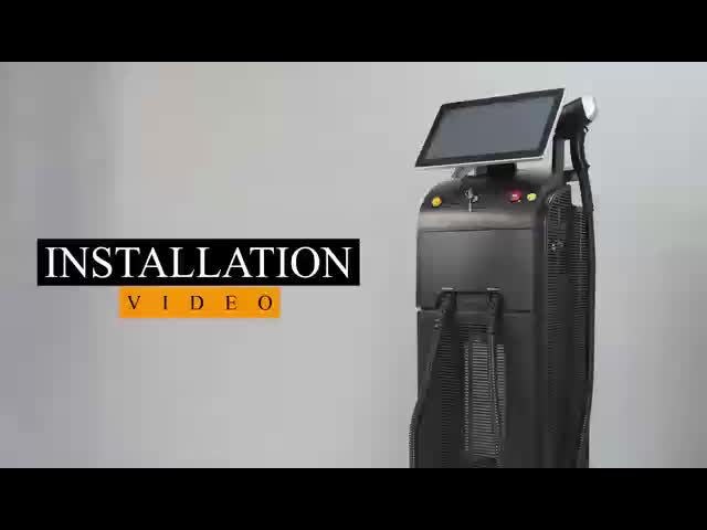 360 diode laser with cooling head