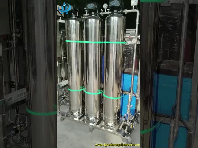 SS304 1500L/H Stainless Steel Reverse Osmosis System For Food And Beverage Water Purification