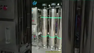 SS304 1500L/H Stainless Steel Reverse Osmosis System For Food And Beverage Water Purification