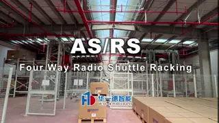 Four-Way Shuttle Pallet Asrs And Workbin Stock-In And Stock-Out