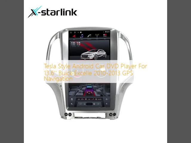 Tesla Style Android Car DVD Player For 13.6'' Buick Excelle 2010-2013 GPS Navigation