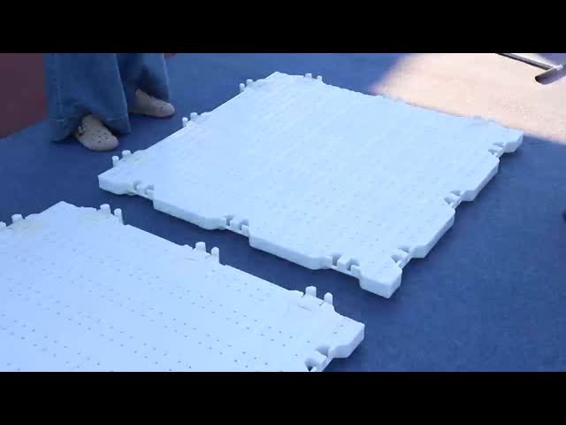 Interlock Temporary Flooring Tiles Outdoor Portable Removable Plastic Floor For Stadium Concert