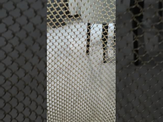 1.0mm Wire Metal Coil Drapery Curtain