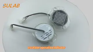 FZB06602 Running Indicator Escalator Traffic Light 24 VDC with UV-stabilized PC Housing and IP54 Sealing OTIS-Compatible