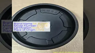 Industrial DK Piston Oil Seal with -0.1 To 36.8 MPa Working Pressure ISO9001 Certified and Customizable Size
