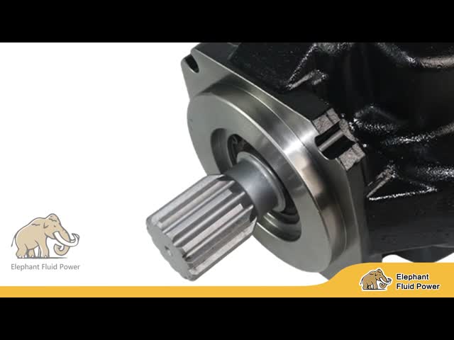 OEM Quality KRR038 KRR045 Sauer DANFOSS Hydraulic Piston Pump with Iron Cast Material and 38 cm3 Displacement